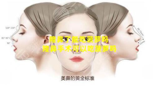 隆鼻了能吃菠萝吗 隆鼻手术可以吃菠萝吗